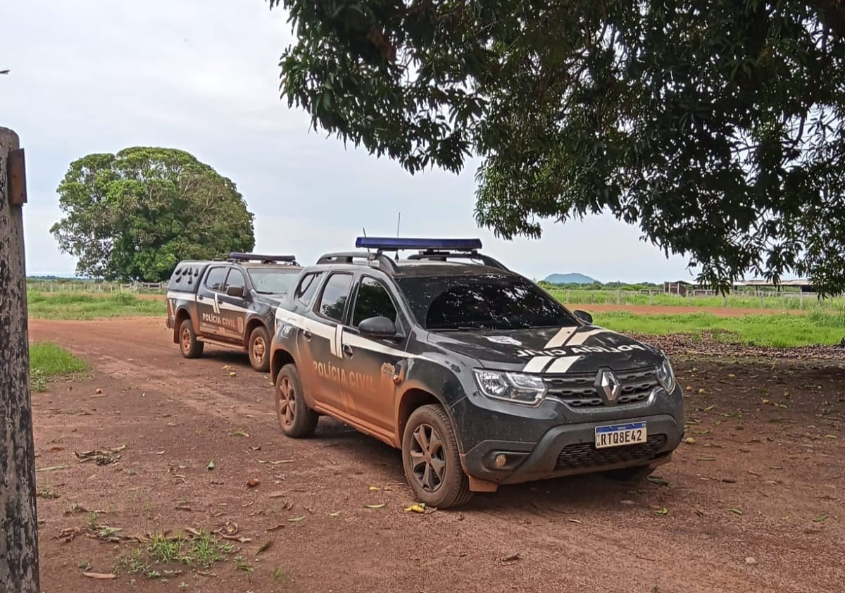 Polícia Civil prende dois fazendeiros investigados por envolvimento em homicídio