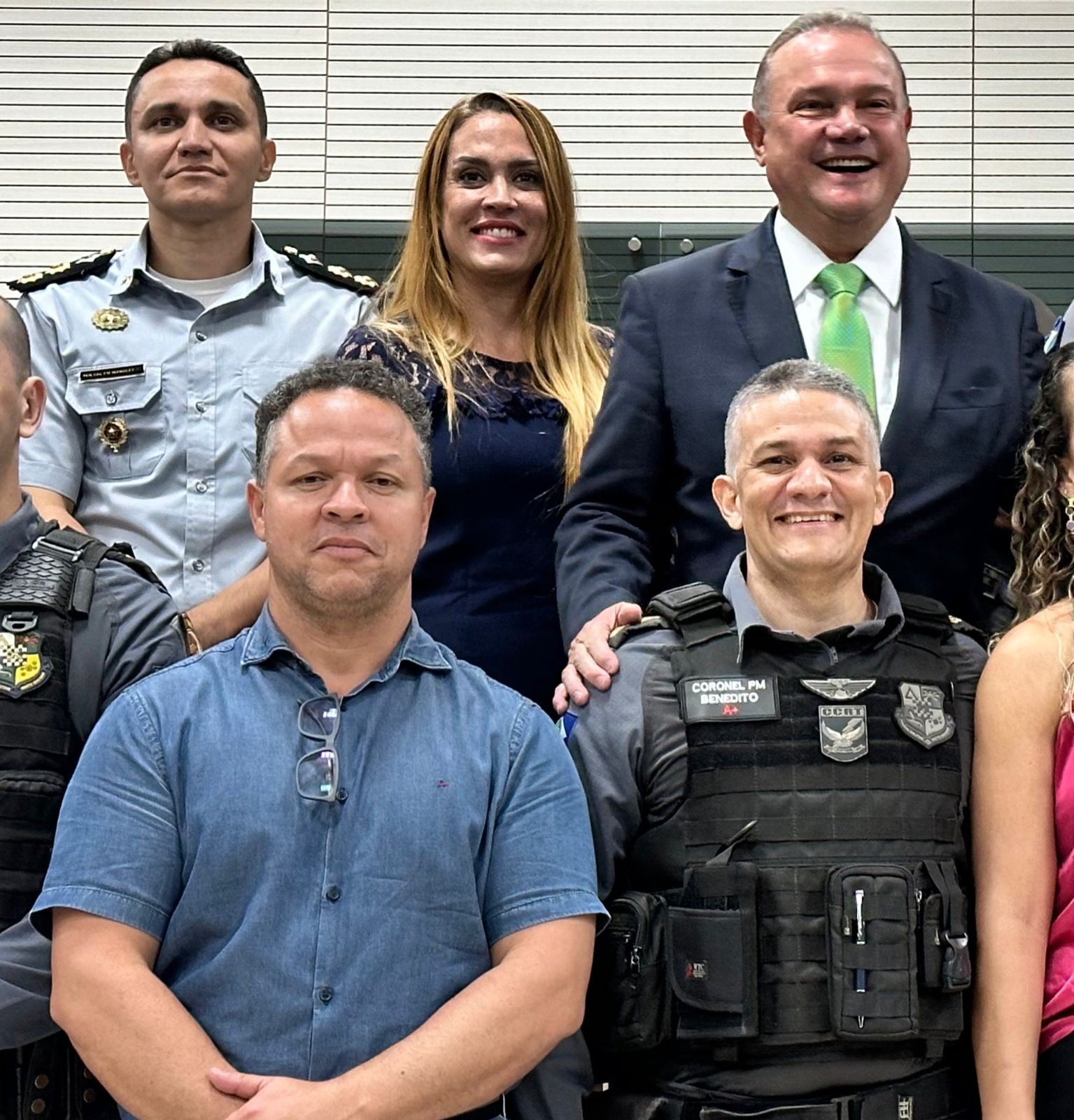 Cláudio Ferreira participa de evento de troca do comando da PM em Rondonópolis