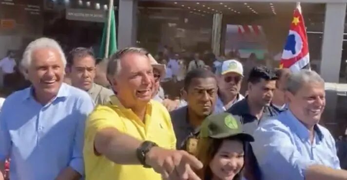 ‘Plantamos sementes’, diz Bolsonaro em evento ao lado de Caiado e Tarcísio