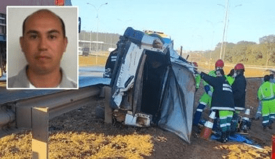 Batida entre picape e caminhão mata motorista em MT