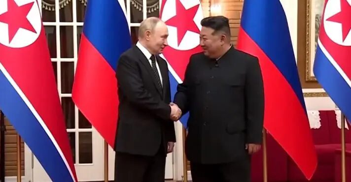 Putin faz acordo com Kim Jong-un para ‘ajuda mútua’ em caso de agressão