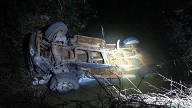 Caminhonete despenca dentro de rio e motorista morre afogado em MT