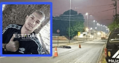 Motociclista morre após atingir meio-fio e placa de sinalização em VG