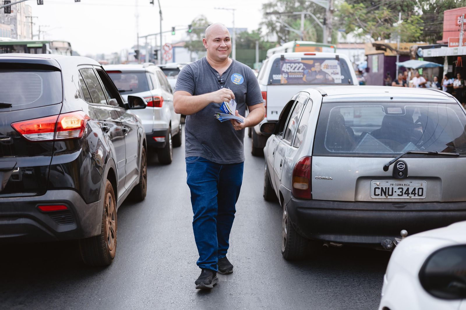 CAOS NAS RUAS – Abilio afirma que Cuiabá precisa de engenheiro de trânsito para melhorar mobilidade urbana