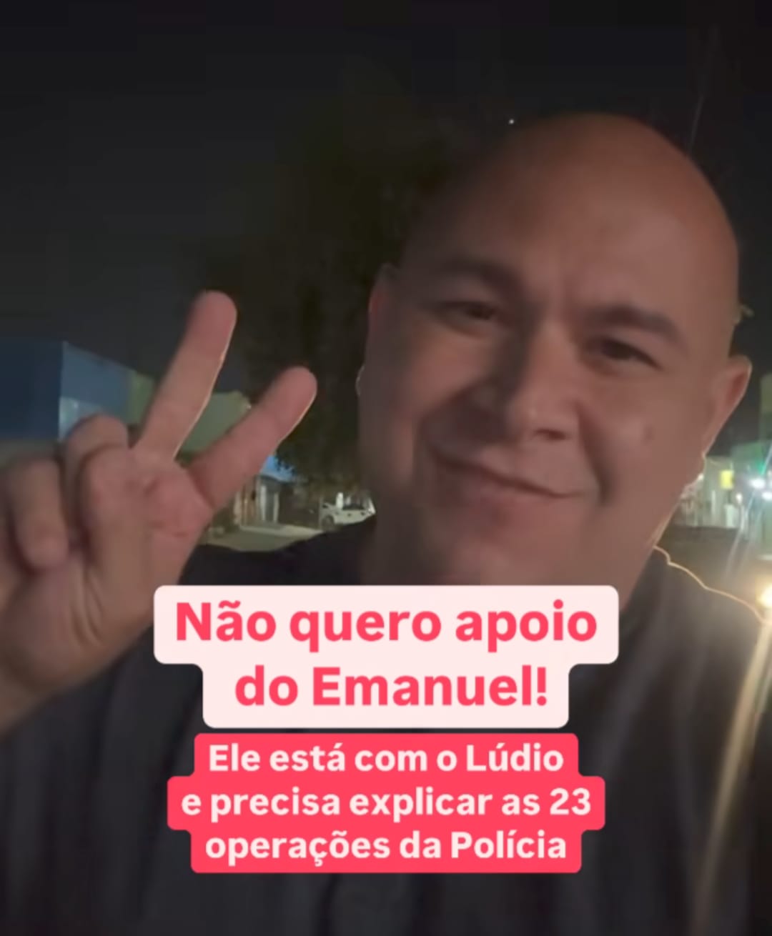 Justiça reconhece Emanuel e Abilio como adversários e manda atual prefeito apagar vídeo sobre apoio