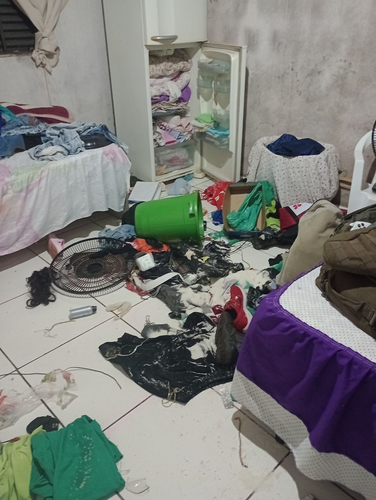 Confusão doméstica termina em danos materiais e condução à delegacia em Dom Aquino-MT