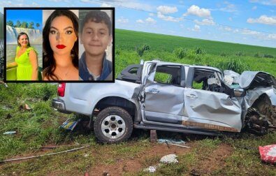 Acidente mata família de MT e deixa outras duas pessoas feridas em MS