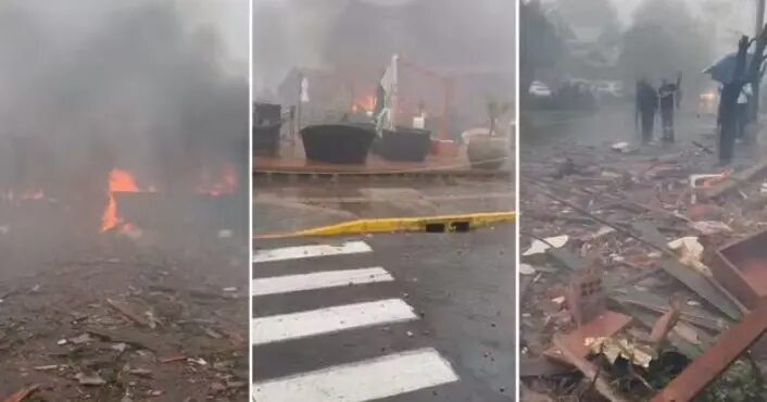 VÍDEO – Avião de pequeno porte cai em Gramado (RS)