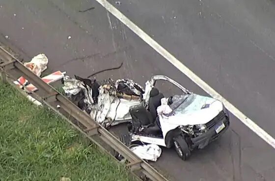 Quatro pessoas morrem em acidente na Rodovia dos Bandeirantes, em Jundiaí (SP)