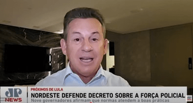 Mauro insurge contra decreto de Lula que restringe uso de força policial