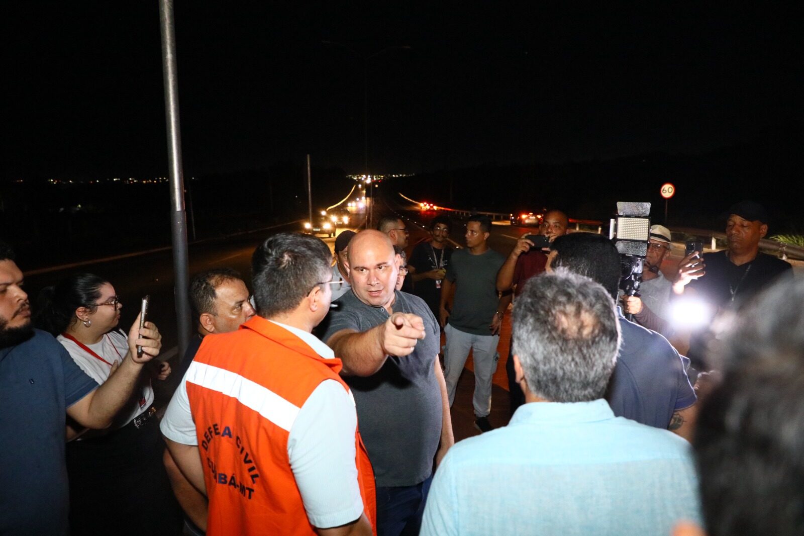 Prefeito Abílio Brunini determina ação emergencial na Contorno Leste para evitar novos acidentes