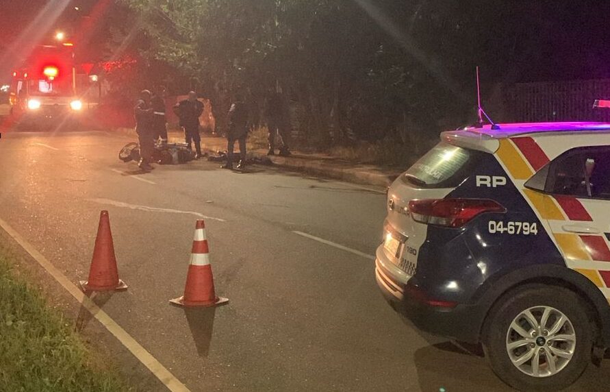 Tragédia: em Rondonópolis-MT, mulher morre após perder controle da moto que pilotava