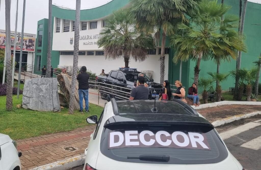 Polícia Civil deflagra operação para apurar crime de corrupção na Câmara de Vereadores em Cuiabá