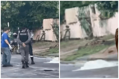 Assassinos passam de moto e executam casal perto de distribuidora em MT