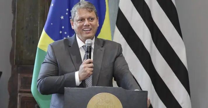 Avaliação positiva de Tarcísio em SP chega a 66,8%, mostra pesquisa