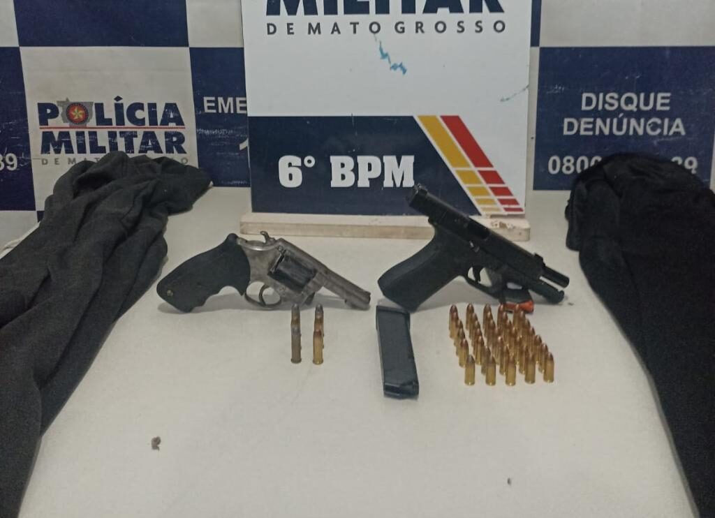 Polícia Militar prende faccionados em flagrante por execução de rival em Cáceres
