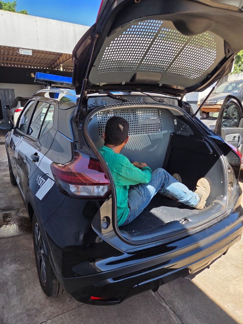 Homem é preso em Jaciara-MT por mandado de prisão de furto