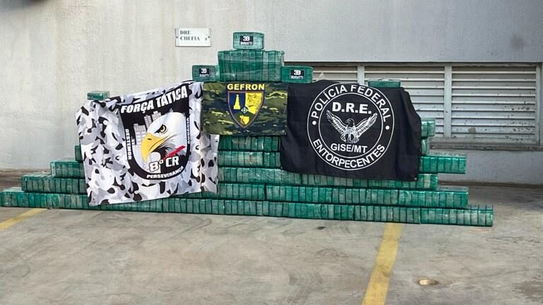 Tolerância Zero aumenta em 35% a apreensão de drogas e gera prejuízo de R$ 250 milhões às facções criminosas em MT