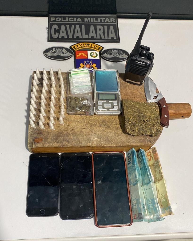 Quatro pessoas são presas em MT por tráfico de drogas