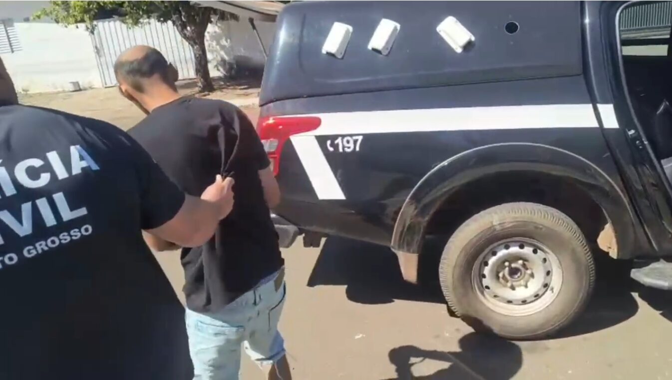 Polícia prende em flagrante suspeito de tentativa de homicídio em MT