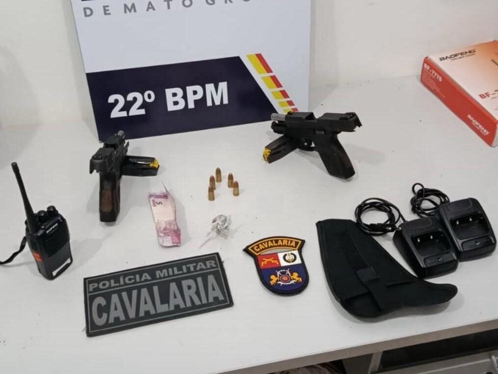 Polícia prende quatro faccionados em flagrante por tentativa de duplo homicídio em MT