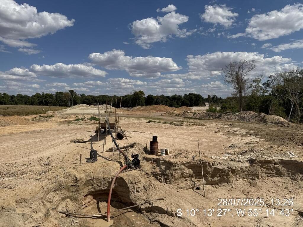 Polícia desmantela 4º garimpo ilegal em 8 dias e apreende espingarda em MT