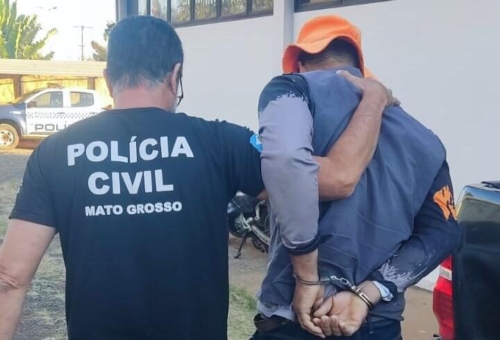 Foragido por matar colega de trabalho é preso pela Polícia em Alto Taquari-MT