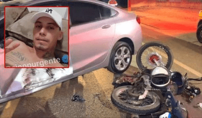 Piloto morre em batida entre motocicleta e Cruze em cidade MT