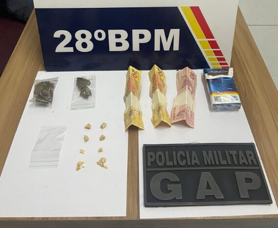 Homem é preso por tráfico de drogas em Jaciara-MT