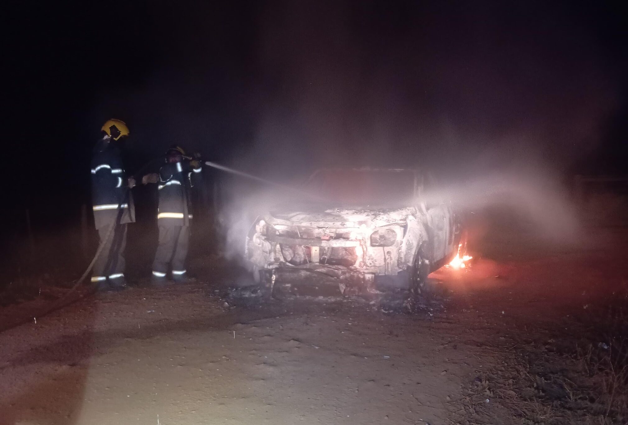 Família de Dom Aquino-MT sobrevive a incêndio repentino em caminhonete