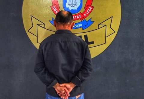 Polícia de Jaciara prende homem de 57 anos condenado a mais de 33 anos por estupro de vulnerável