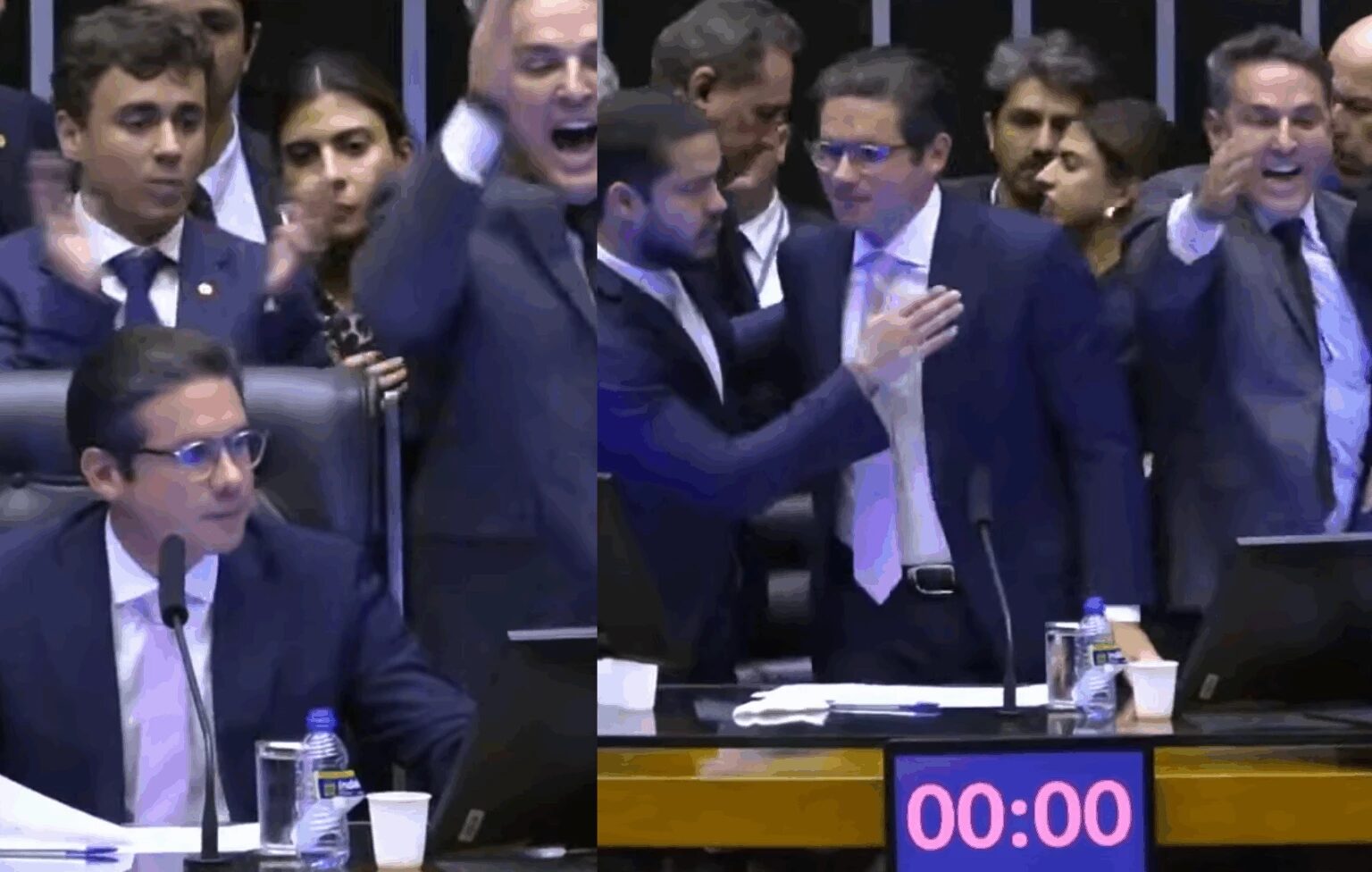 Vídeo: Deputada do PT agride Nikolas Ferreira no Plenário da Câmara