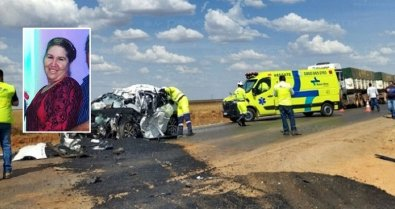 Mulher de 57 anos morre em choque entre Corolla e carreta em MT