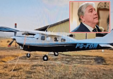 Queda de avião no MS mata fazendeiro e médico de MT