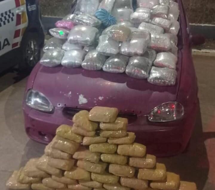 Polícia Militar apreende 160 tabletes de maconha, sete armas de fogo e 60 munições em Cáceres