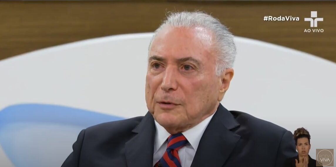 Temer sugere diálogo com Trump, critica Lula e diz que ele deve “Pensar no Brasil”