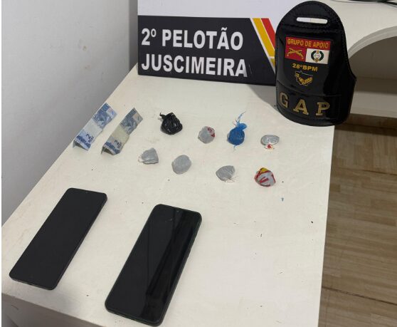 Polícia prende suspeito de tráfico de drogas em Juscimeira-MT