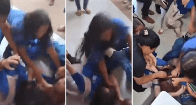 Aluna de 15 anos é espancada por colegas em escola de MT; vídeo