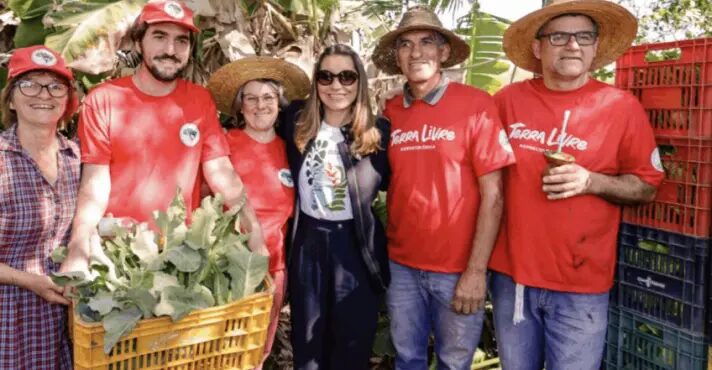 Janja visita MST no Rio Grande do Sul