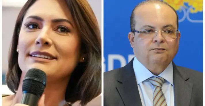 Michelle Bolsonaro e Ibaneis lideram corrida para o Senado pelo DF