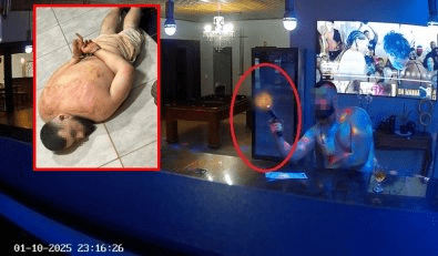 Homem fica “doidão” em cabaré; atira e acaba preso em MT; vídeo