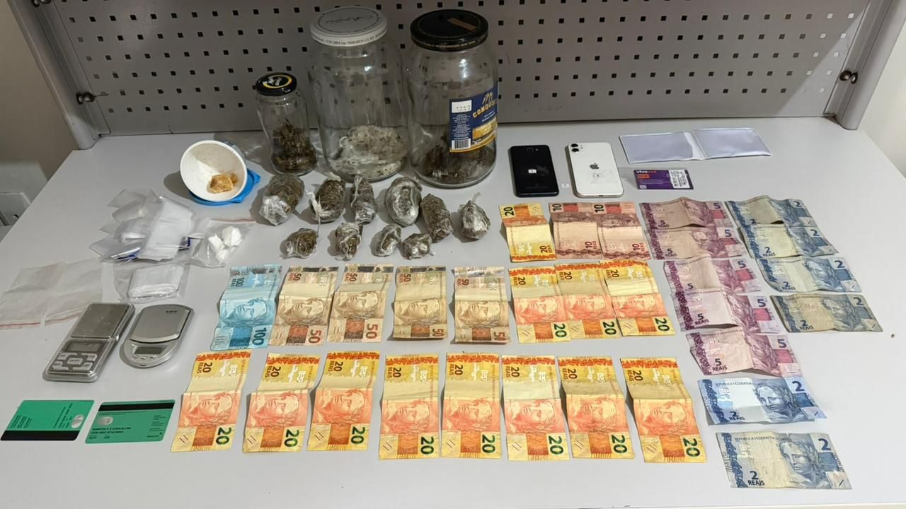 Polícia cumpre mandado de prisão e prende homem em flagrante por tráfico de drogas em Rondonópolis