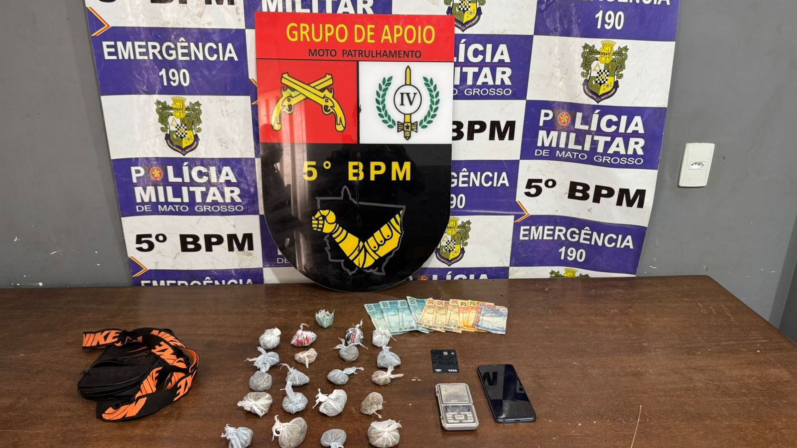 Homem é preso por tráfico de drogas durante Operação Tolerância Zero em Rondonópolis