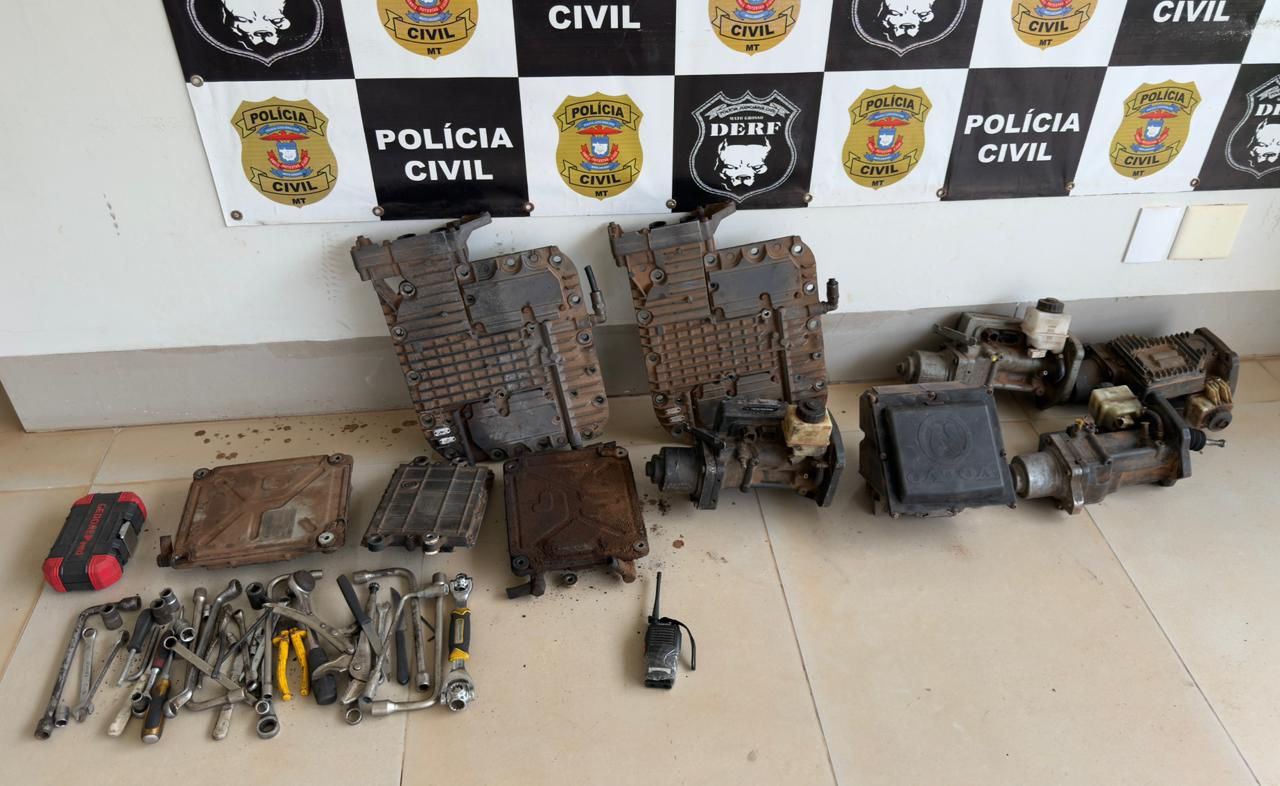 Polícia prende autor de furto de módulos em transportadora de Rondonópolis