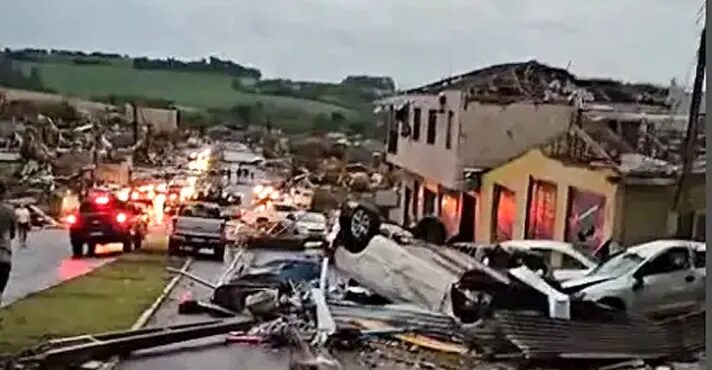 Paraná registra sétima morte por tornados no interior
