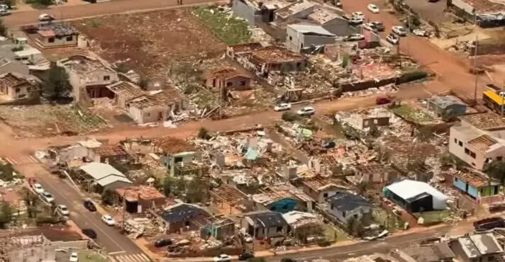 Paraná confirma 8 mortos e 23 feridos internados depois de tornado