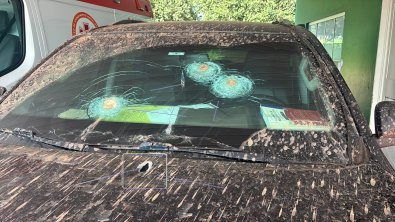 Advogado sofre atentado em disputa por fazenda; carro blindado o salva em MT