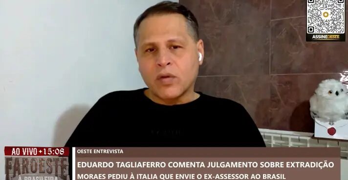 Tagliaferro, sobre processo de extradição: ‘Estou com a consciência tranquila’