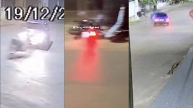 Motorista provoca 3 acidentes; mata entregador de lanches e foge