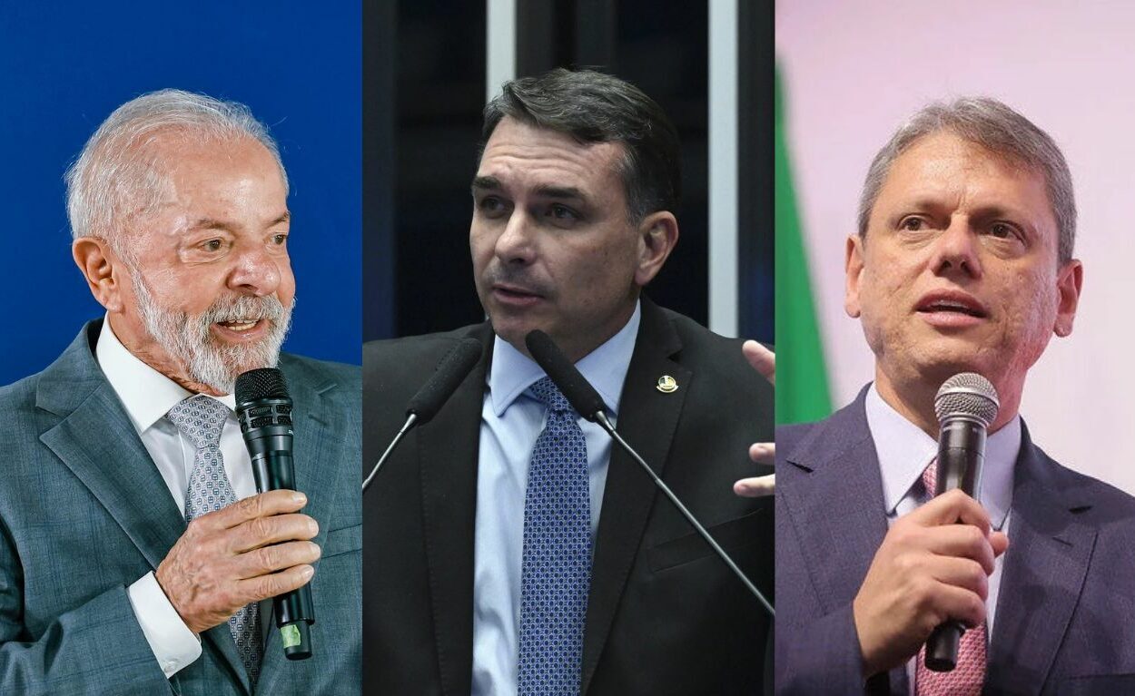 Paraná Pesquisas: Lula empata com Flávio e Tarcísio em 2° turno